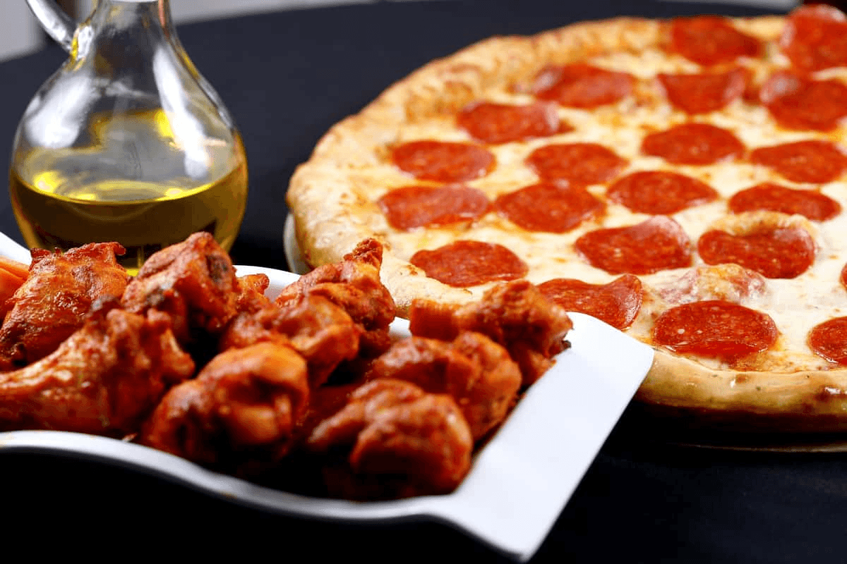 XL Pizza & 20 Wings